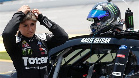 hailie deegan images|Hailie Deegan Hits Daytona Beach, NASCAR。